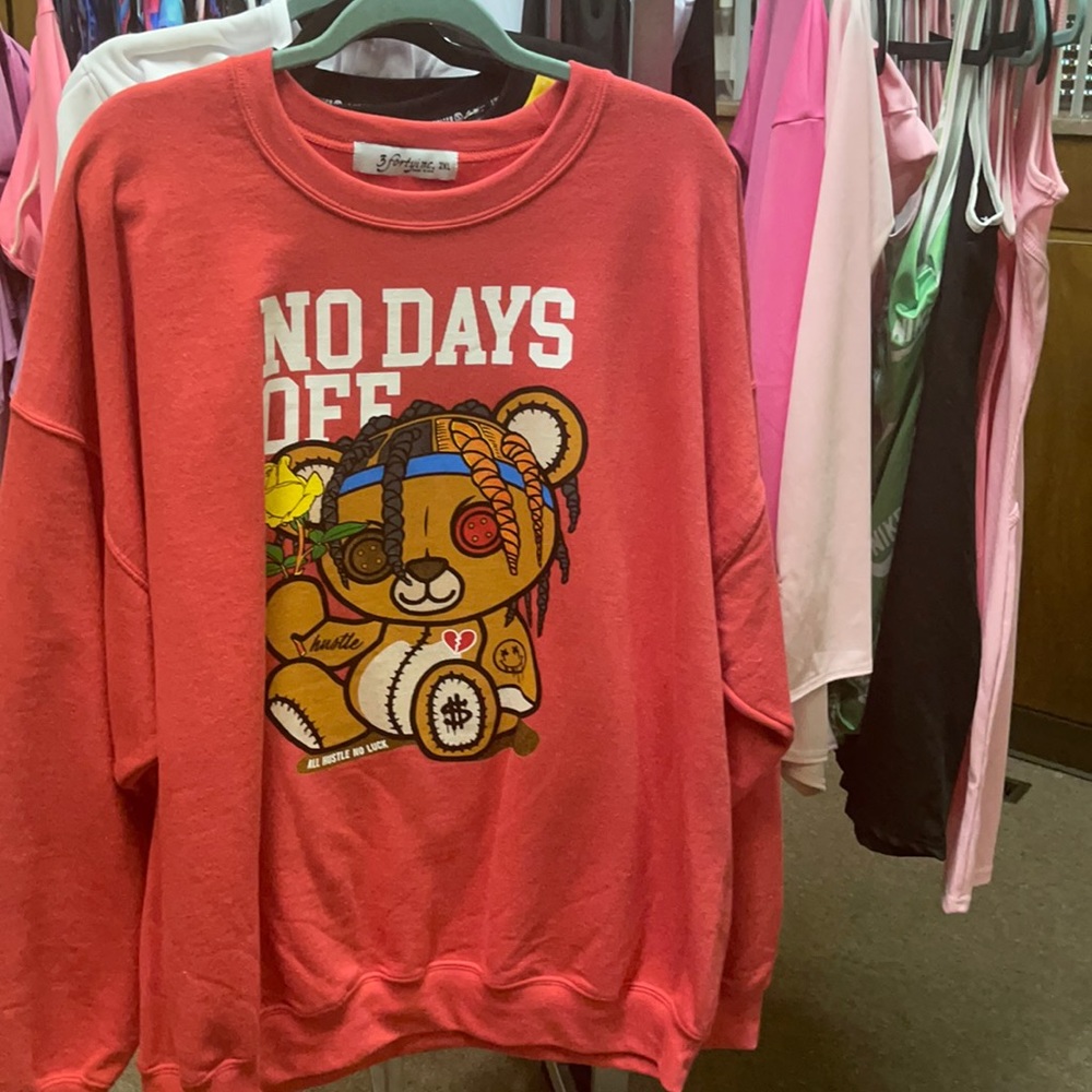 No days off sweater
